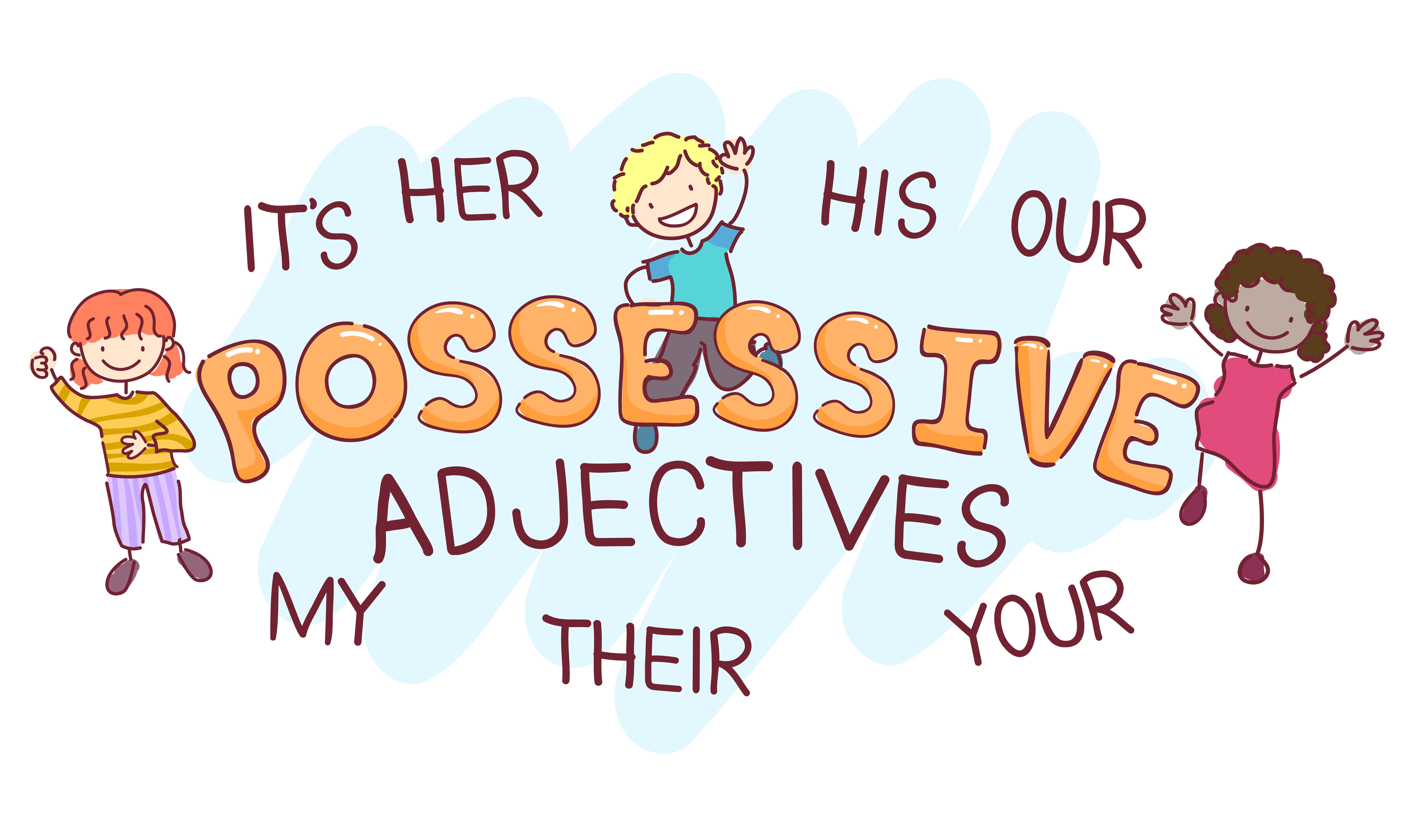 Learn English Online Lesson Possessive Adjectives